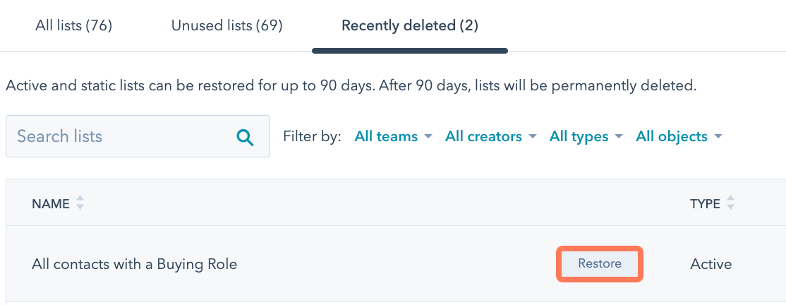 restore-list